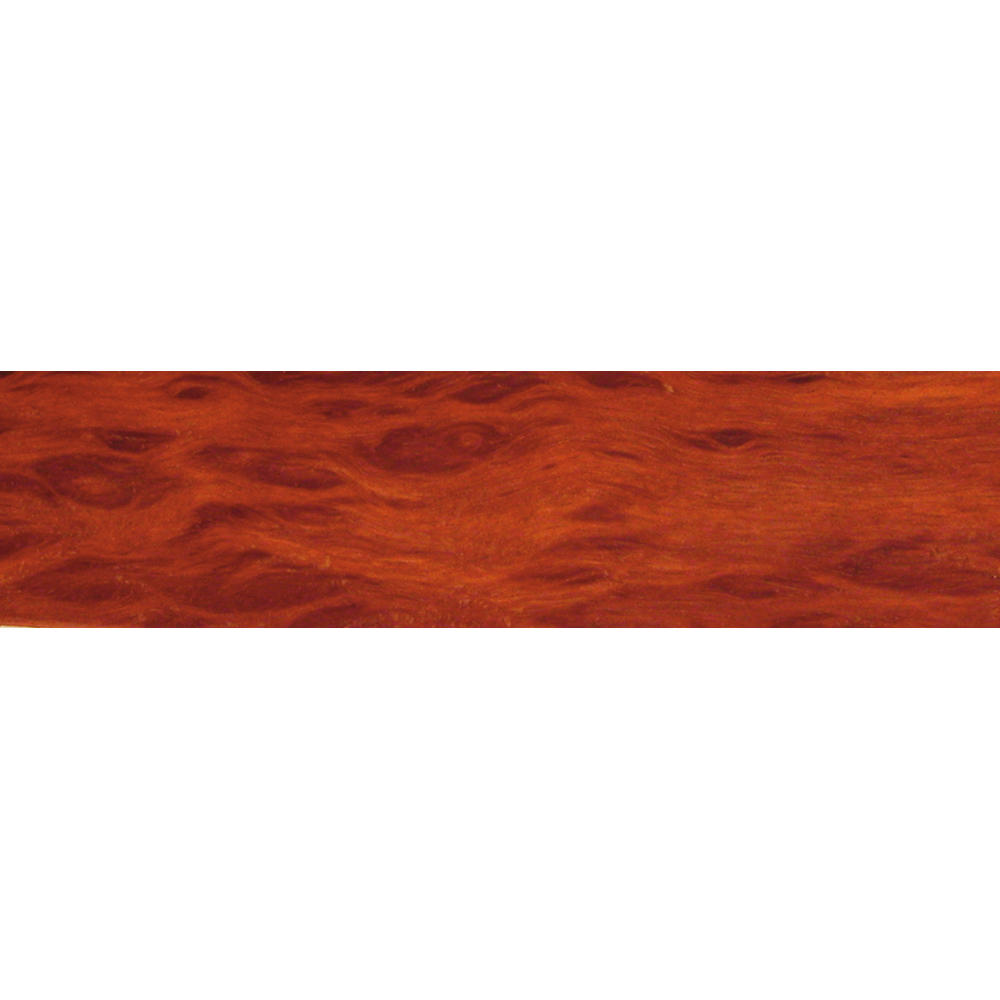 Australian Precious Wood, Square Timber, Length 300 mm, Figured Jarrah