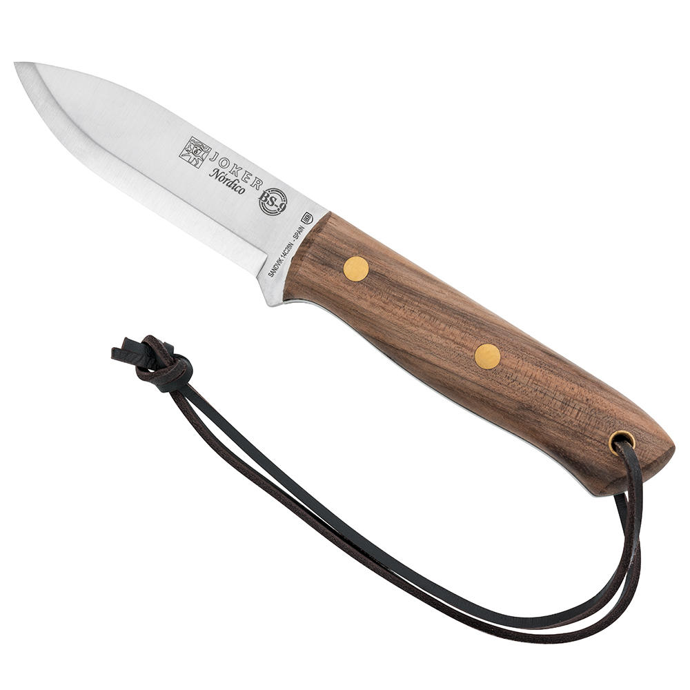 Joker™ Jagd- und Outdoormesser »Nordico«, Walnuss