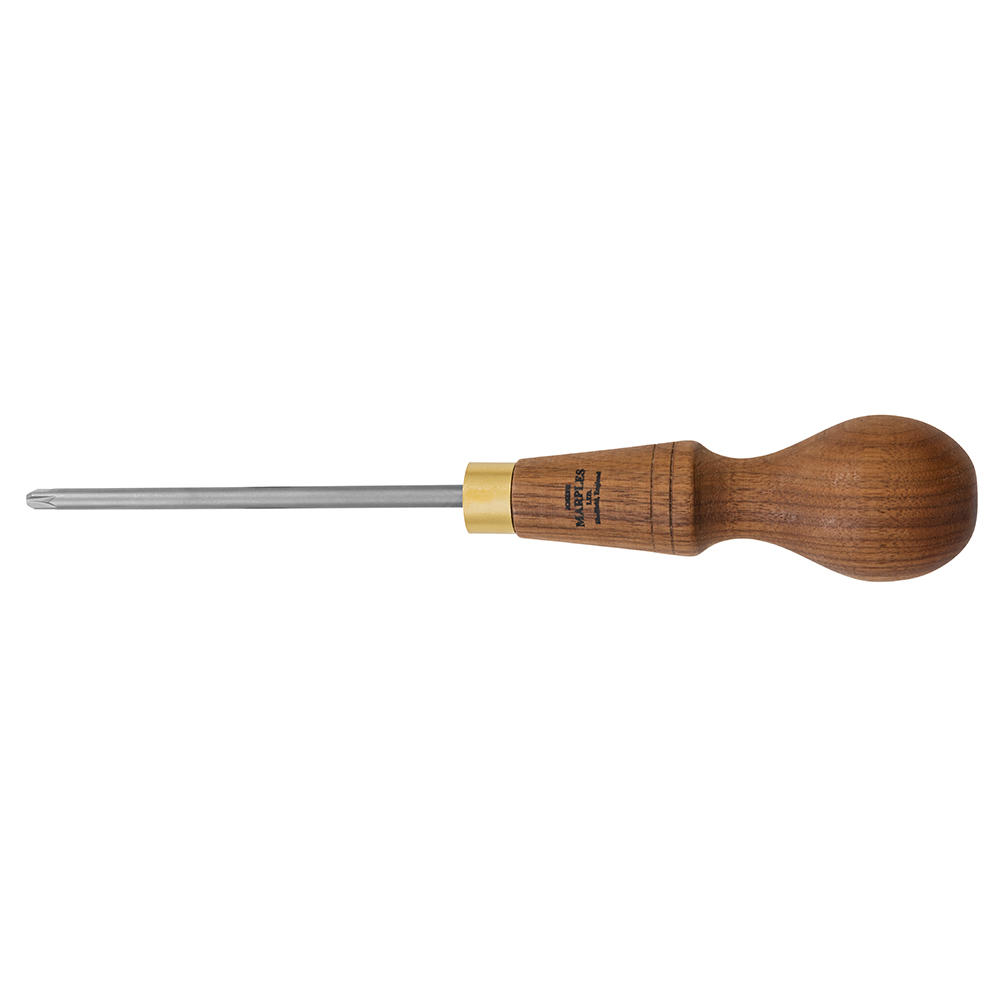 Cabinet Screwdriver, PZ3, Oiled Walnut Handle