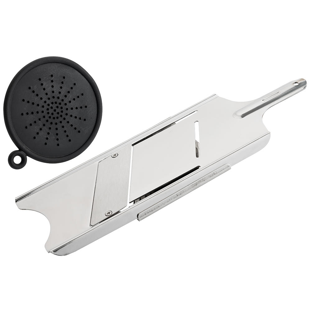 Kit fai-da-te per mandolina affettaverdure a lama fine con supp. proteggi-dita