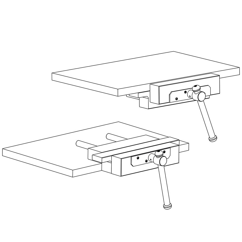 Dispositivo di serraggio mobile Sjöbergs® Smart Clamper