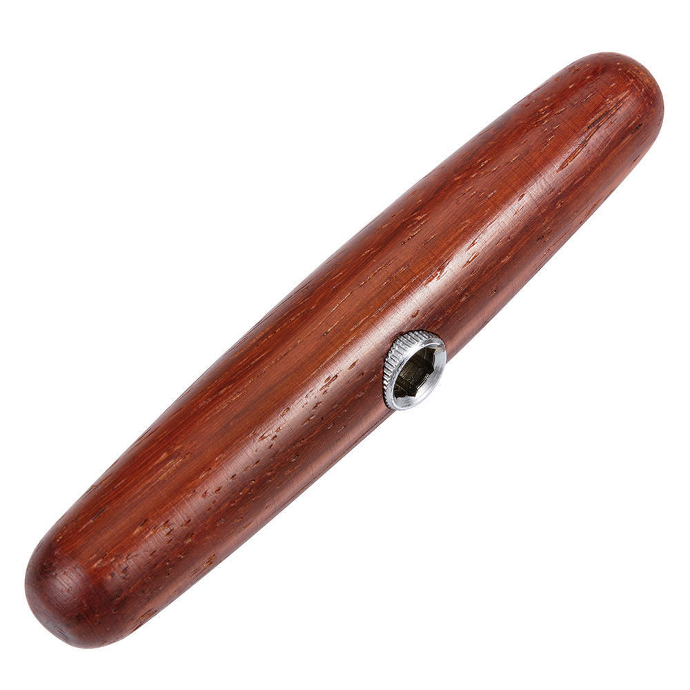 Padouk Handle for Reamers with Hexagonal Shaft, Spindle Shape, Violin