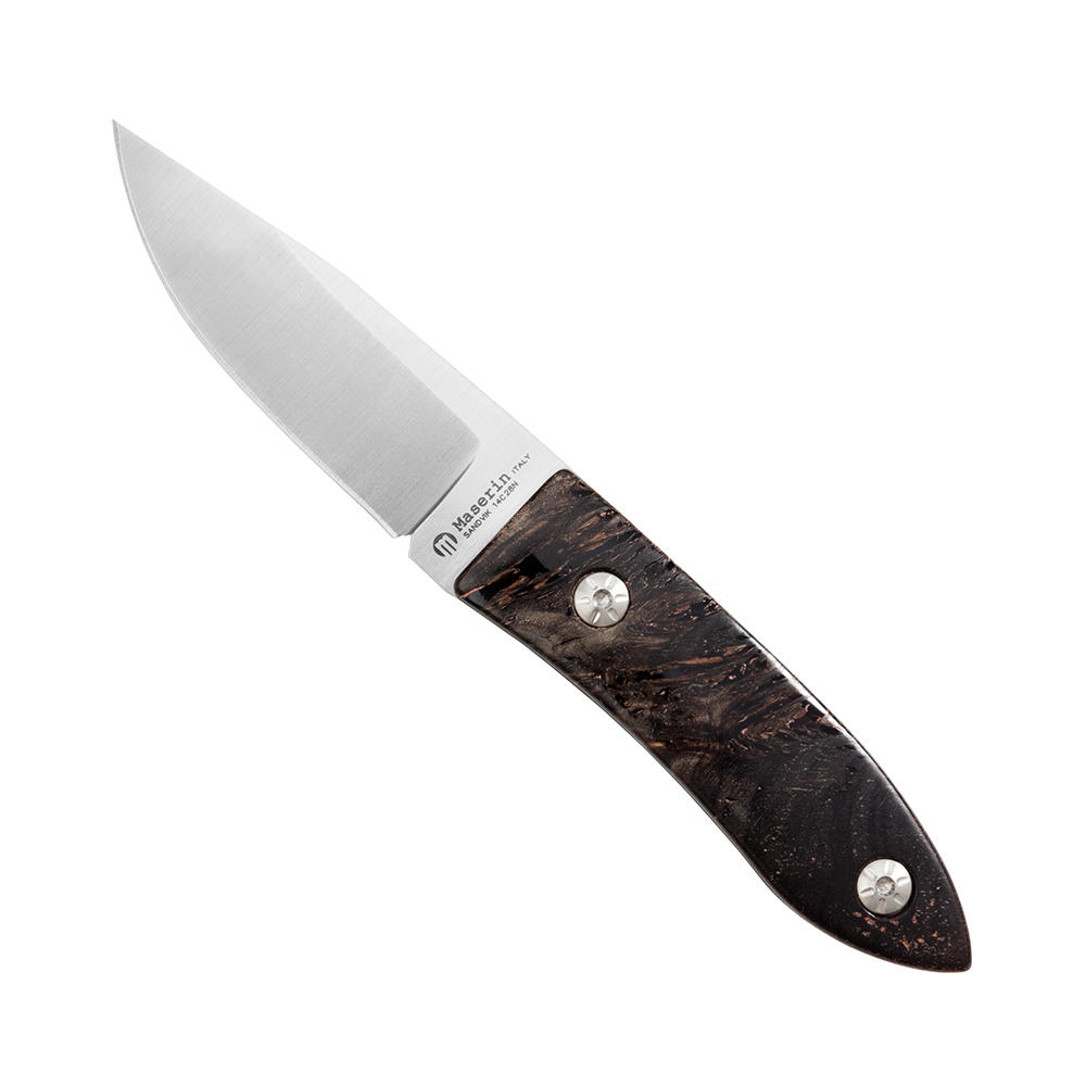 Maserin® »AM22«, Stabilised Poplar Burl, Black