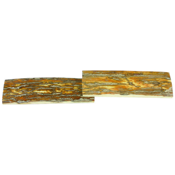 Rivestimento per manici in mammut, marrone, 55 x 18 x 5 mm