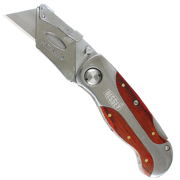 Couteau pliant Bessey®, poignée en bois