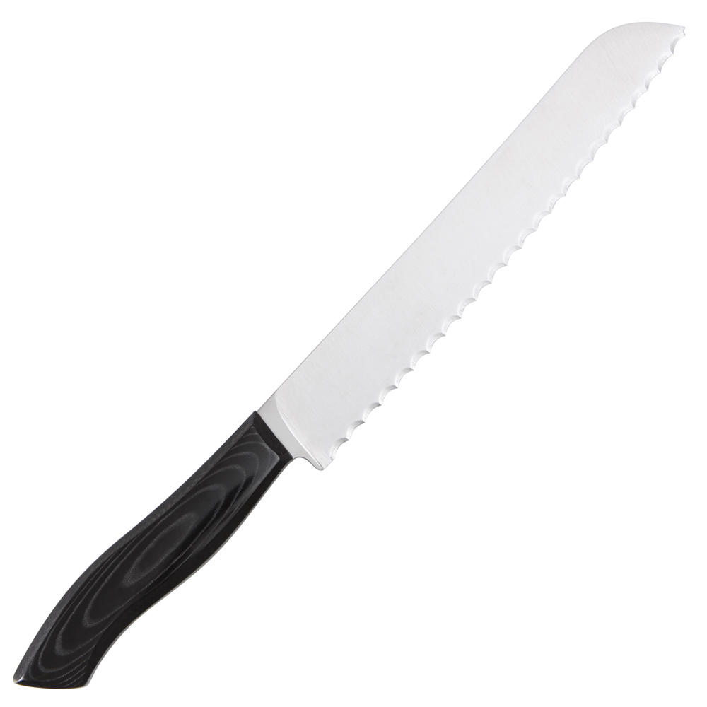 Coltello da pane, micarta di lino