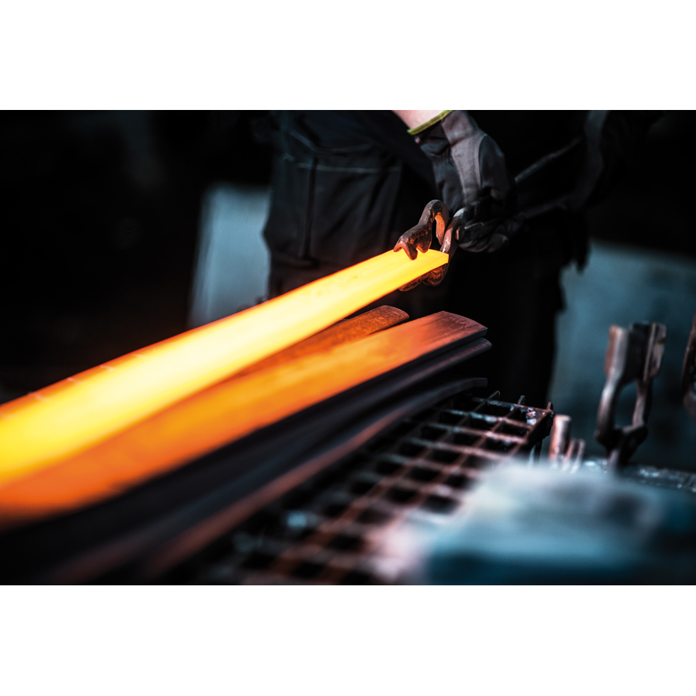 Damasteel® DS93X™ Bifrost™ Damascus Steel, 32 x 2.5 x 210 mm