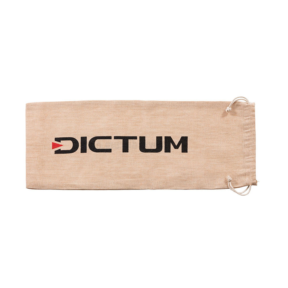 Sacchetto per pialla con laccio DICTUM®, 550 x 220 mm
