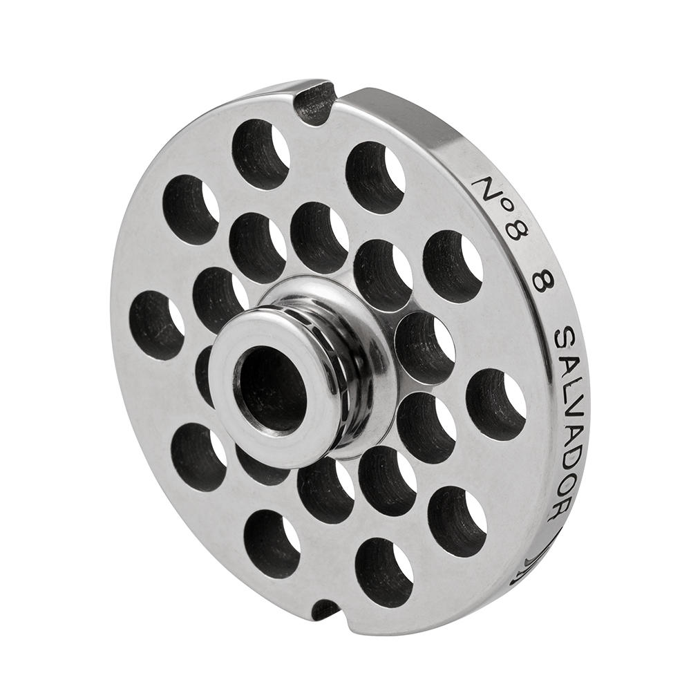 Fimar Edelstahllochscheibe für Fleischwolf TR8D, Ø 8 mm