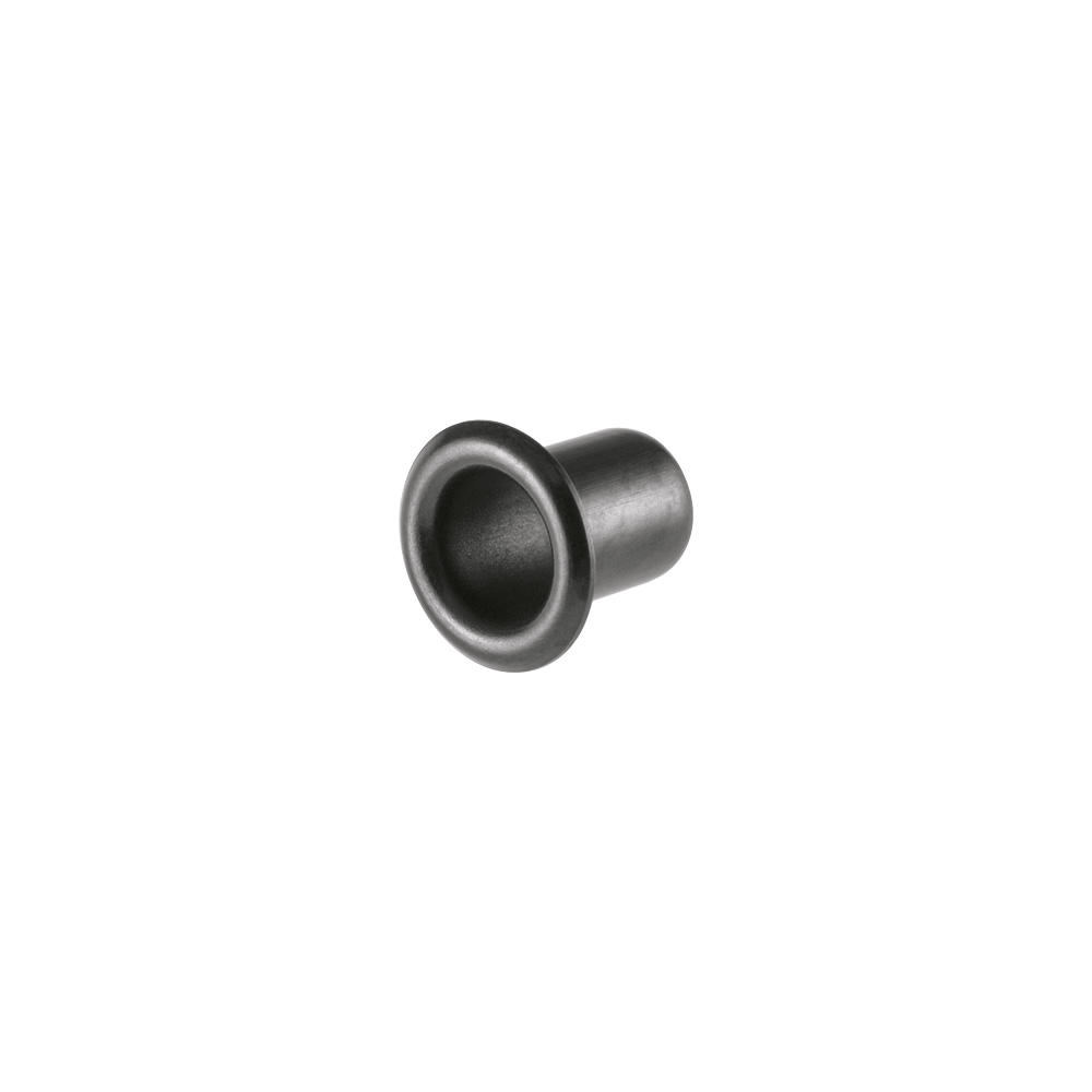 Occhielli in acciaio, nero, Ø interno 4,0 mm x lunghezza gambo 7,1 mm, 20 pezzi Occhielli in acciaio, nero, Ø interno 4,0 mm x lunghezza gambo 7,1 mm, 20 pezzi