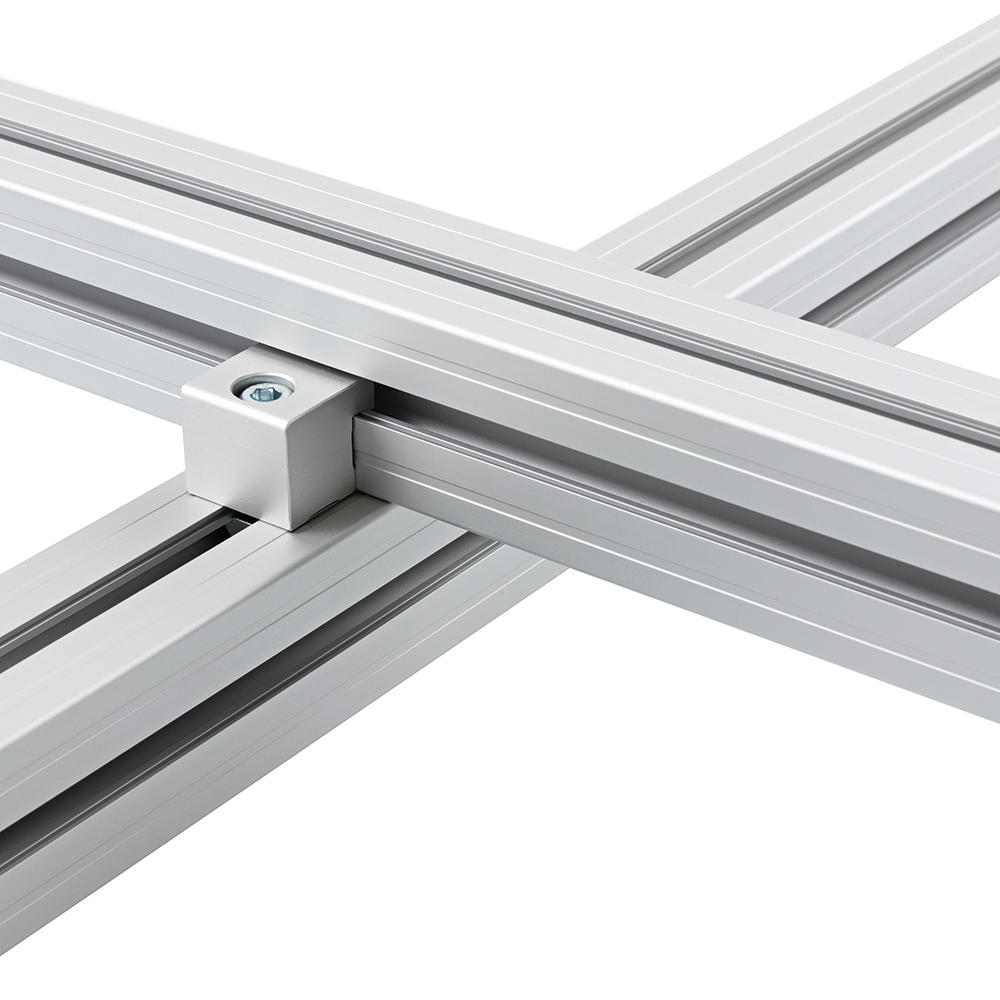 Cross Connector for Aluminium Profile, 40 x 40 mm