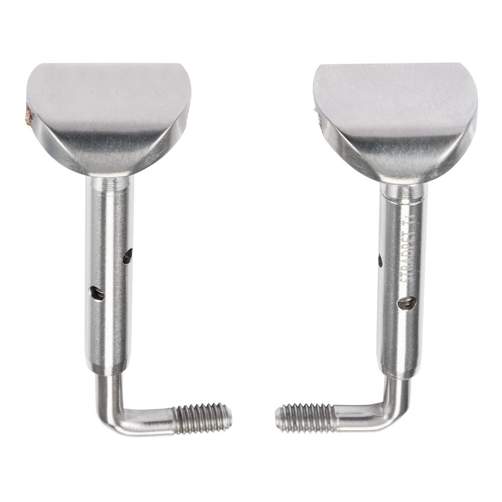 Stradpet® Titanium Chinrest Screw, Hill, Violin 4/4 – 3/4, 1 Pair