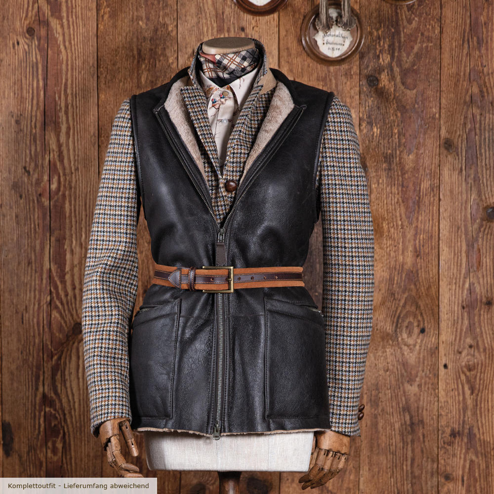 »Ronja« Ladies Vest, Lambskin