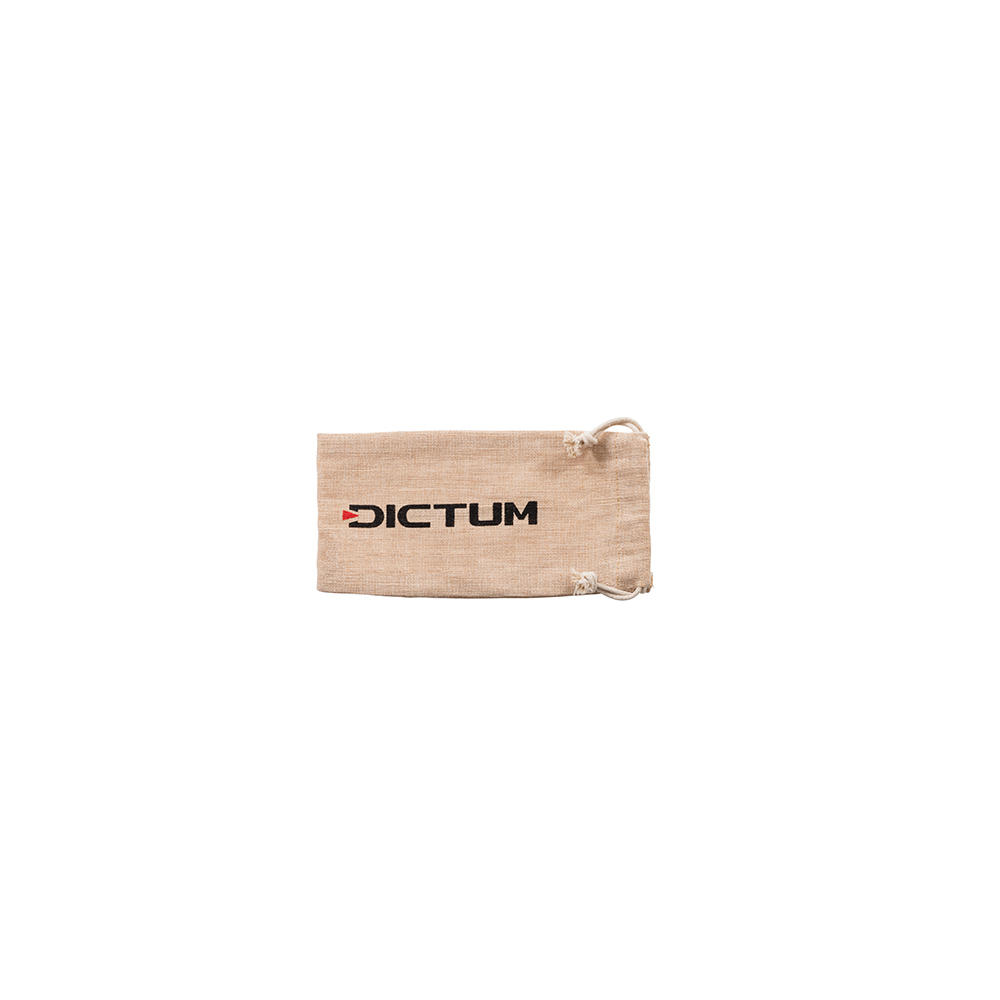 DICTUM® Hobelsäckchen mit Zugband, 220 x 110 mm