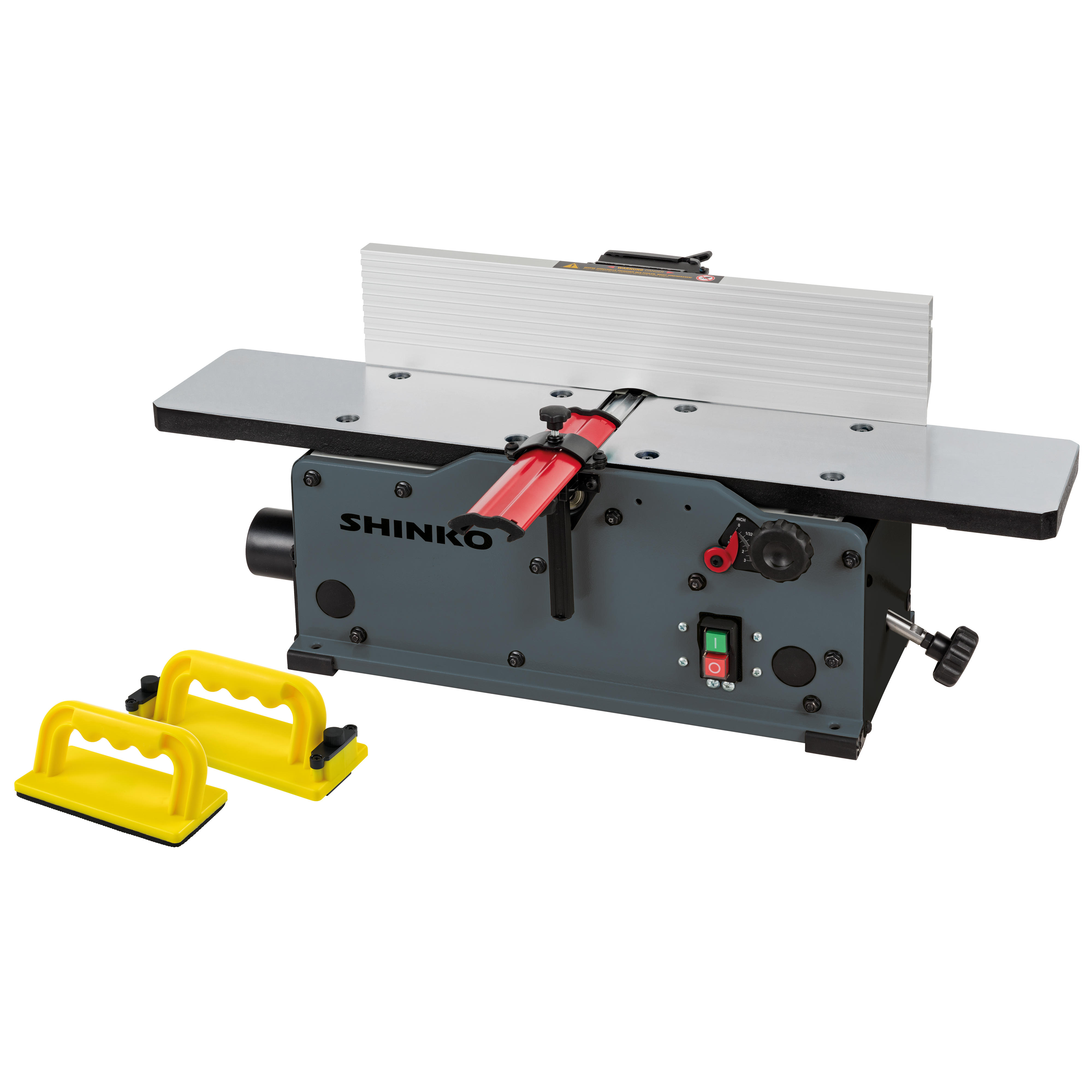 Shinko® Abrichthobelmaschine AH150s, Tische aus Gusseisen