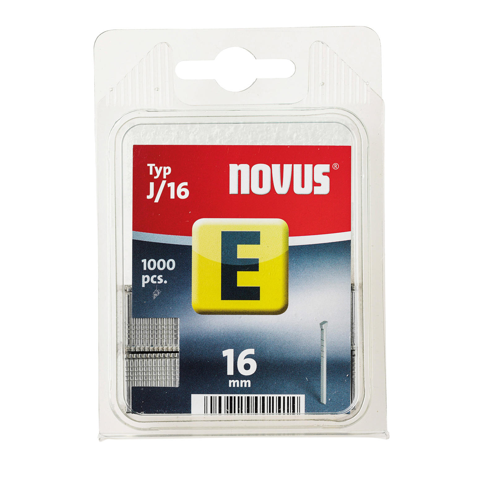 Nail, Type J, Length 16 mm, 1000 Pieces