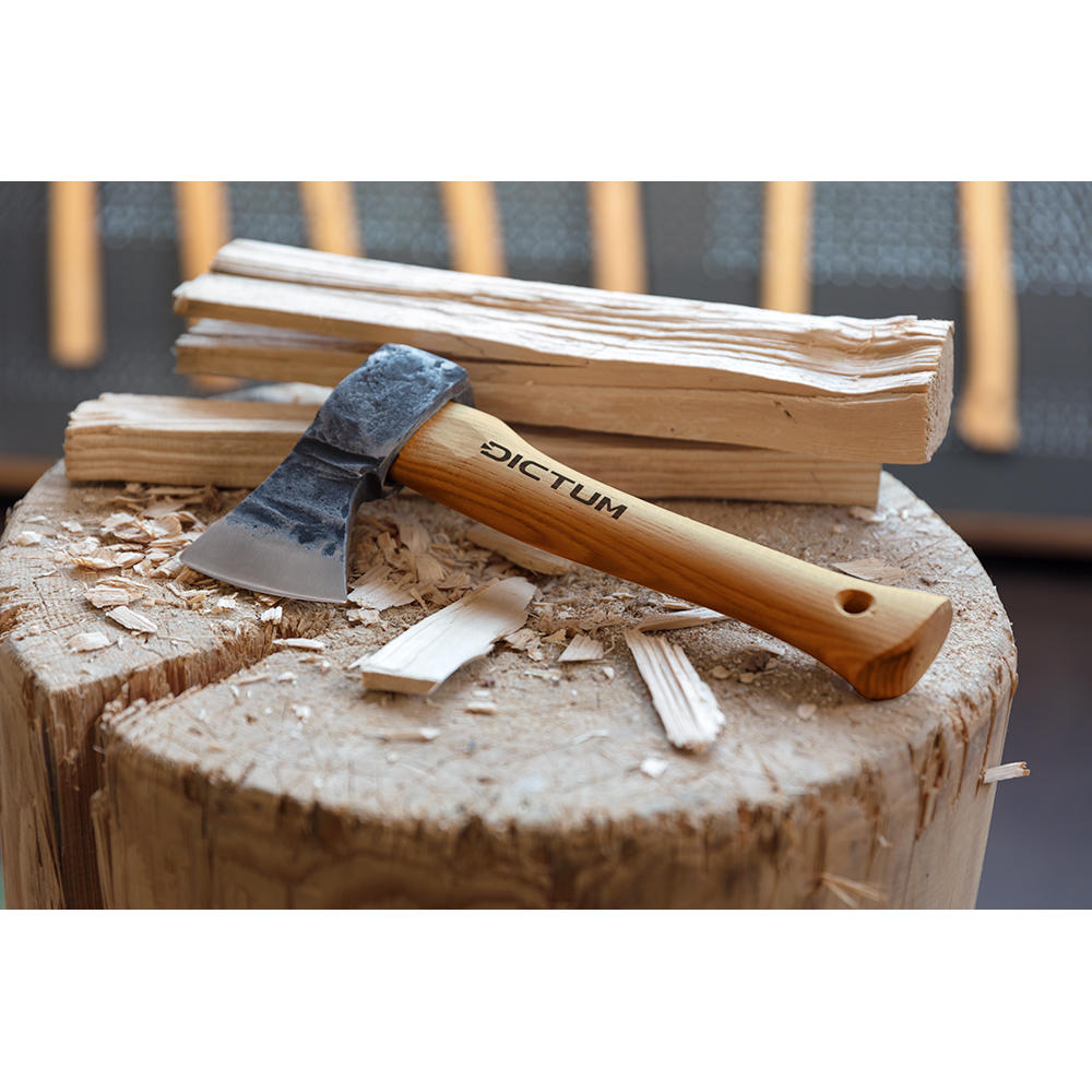 DICTUM® Handbeil mit Lederscheide