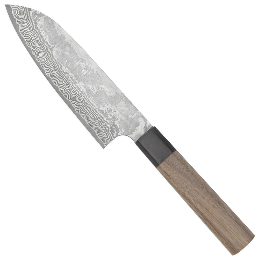 Shiro Kamo Hocho, Santoku (Allzweckmesser), PM-Stahl