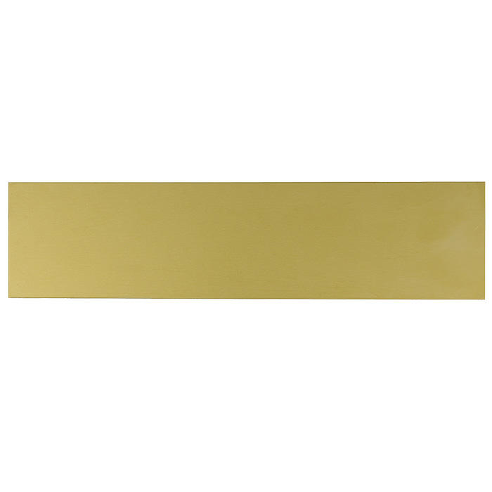 Brass Sheet, 200 x 50 x 0.5 mm