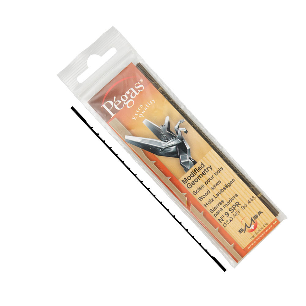Pégas® Laubsägeblatt MGT, Blattbreite 1,30 mm, 12 Stück