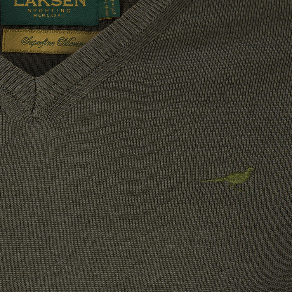 Laksen »Sussex« Men's V-Neck Sweater