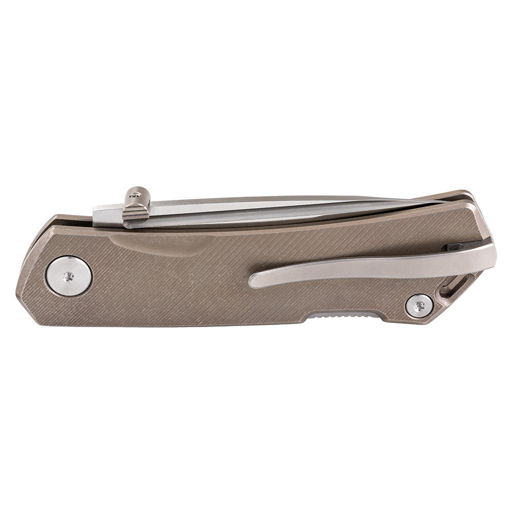 Real Steel® Luna Maius Klappmesser, Titan, bronze
