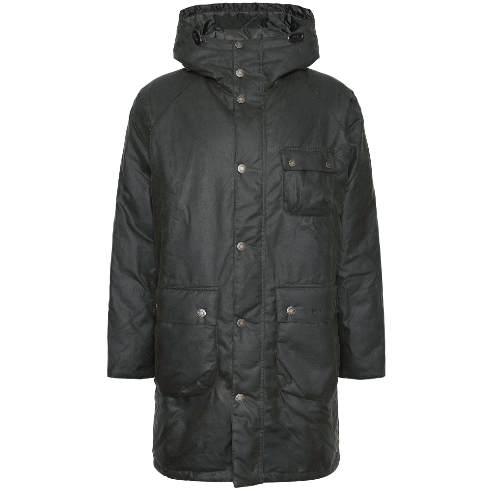 ジャケット・アウター Barbour Breathables DURACOTTON PARKA XXL Barbour »Winter Parka« Men's Waxed Jacket | fern | XL | 825908/XL