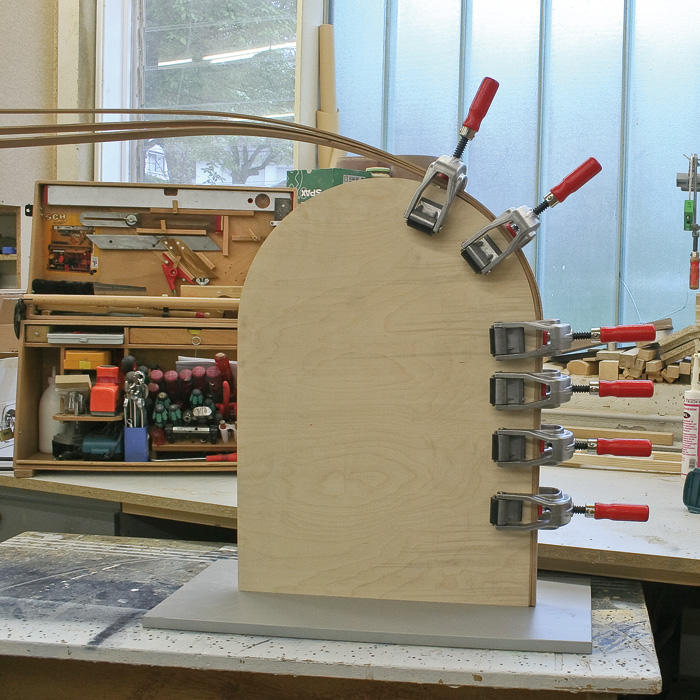 One-handed Edge Clamp, Clamping Capacity 10-48 mm
