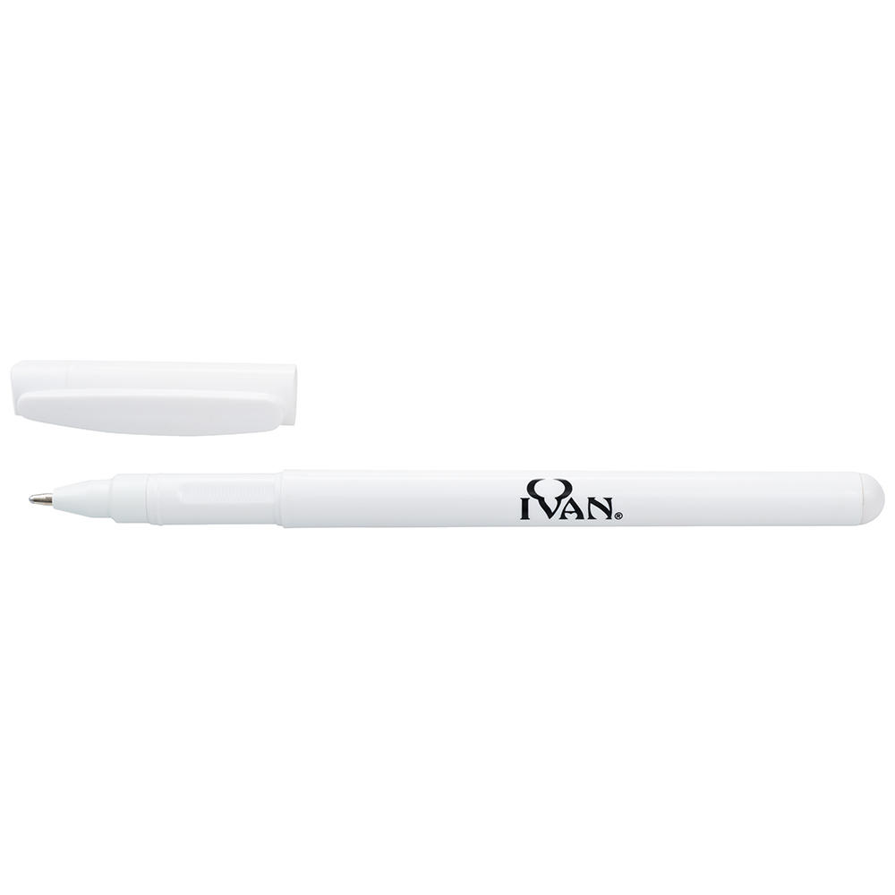 Stylo de marquage pour cuir Ivan®, couleur argentée