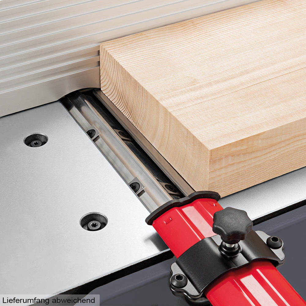 Shinko® Abrichthobelmaschine AH200, Tische aus Aluminiumguss