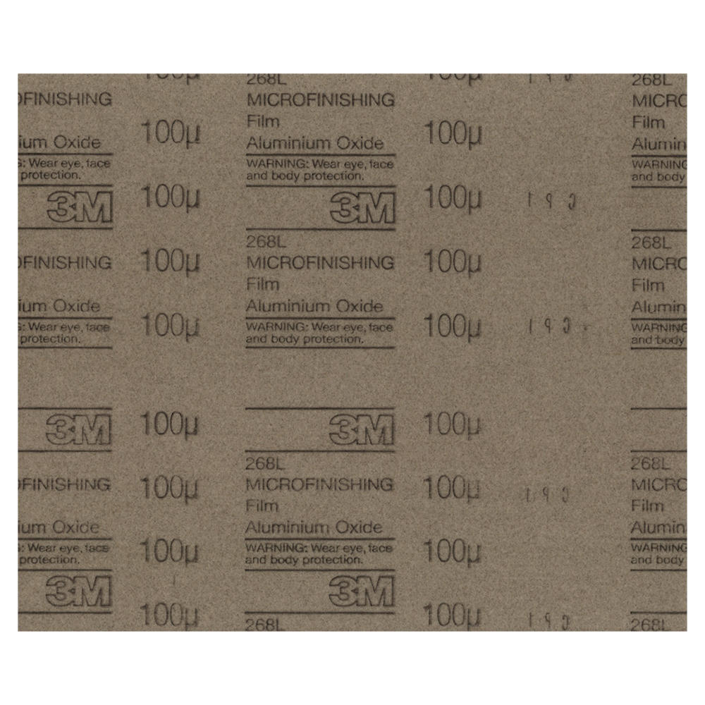 Feuille micro abrasive 3M™ Stikit™, 100 microns, 230 x 280 mm, 1 pièce