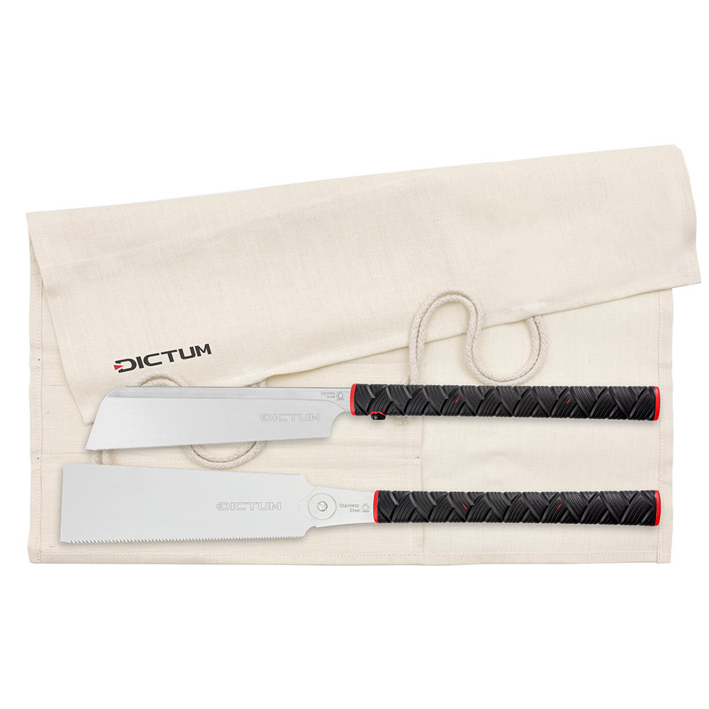 Jeu de scies DICTUM® Japan-Duo, 2 pièces, poignée Power Grip