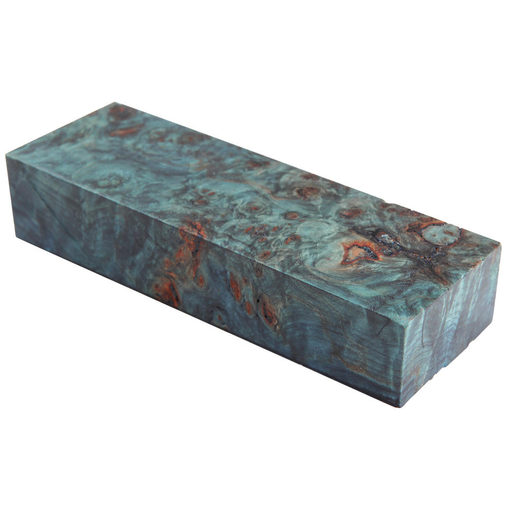 Veine de peuplier stabilisée Raffir®, couleur bleu