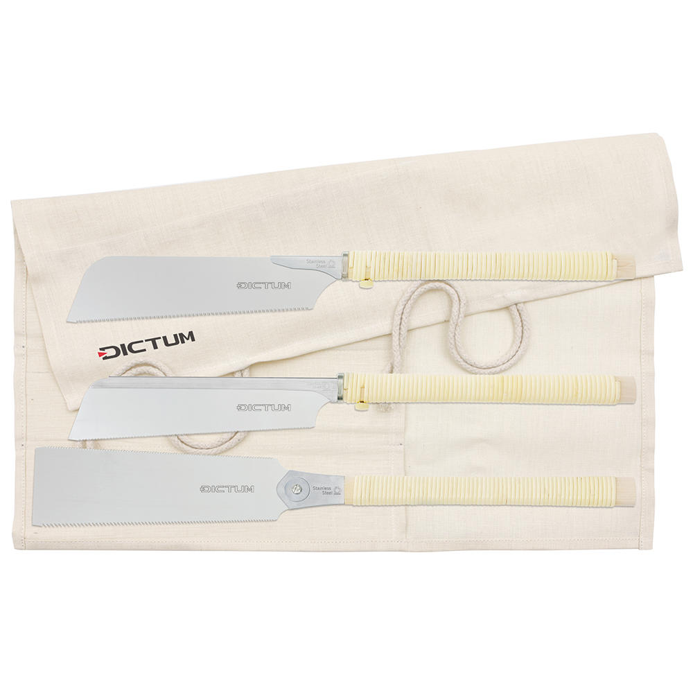 DICTUM® Sägen-Set Basic, 3-teilig, Traditional Grip