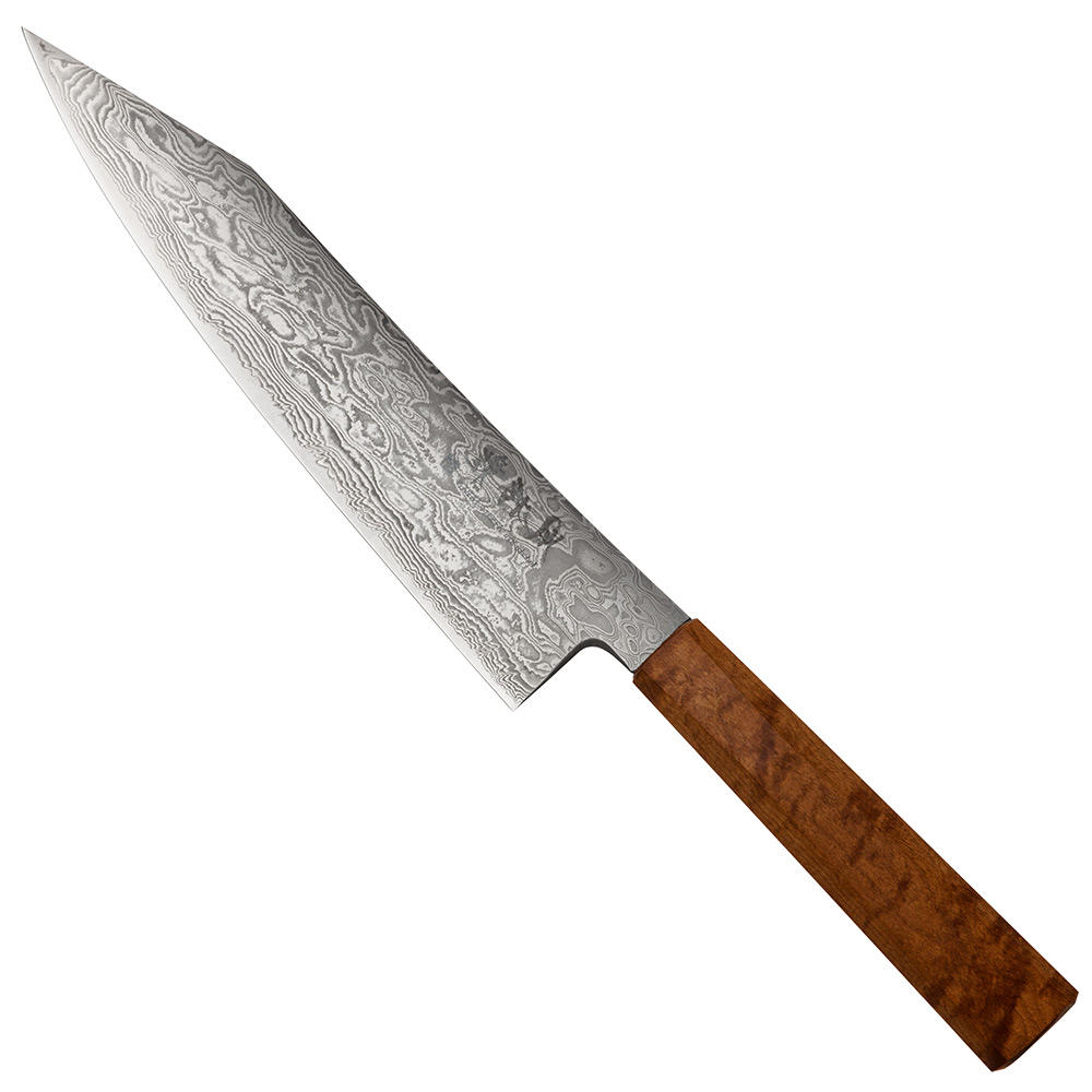 Fukaku-Ryu Ahorn Hocho, Gyuto (Fisch- und Fleischmesser), 210 mm