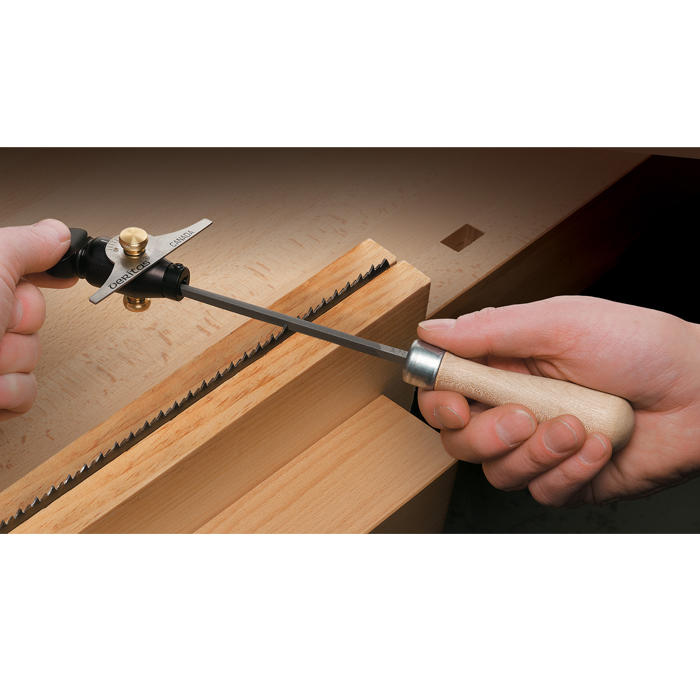Veritas® Saw File Holder with Protractor