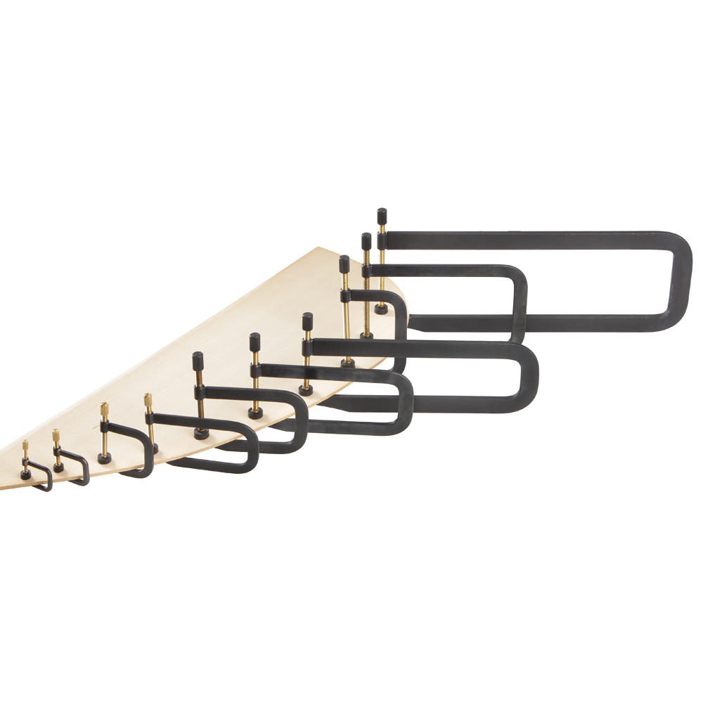 Herdim® Handgeschmiedete Reparaturzwinge, Ausladung 25 mm