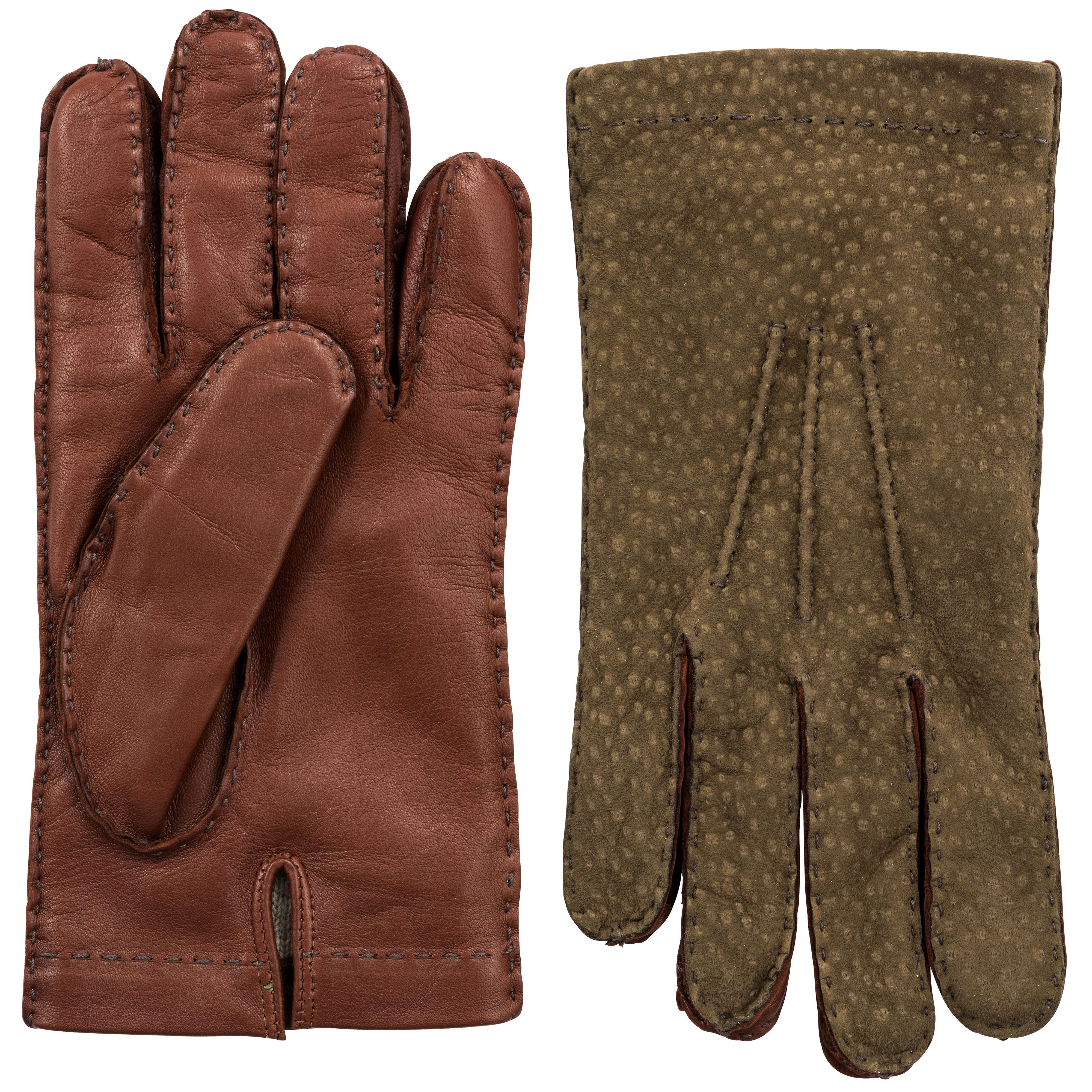 Gants pour femme » Quito «, carpincho et nappa agneau