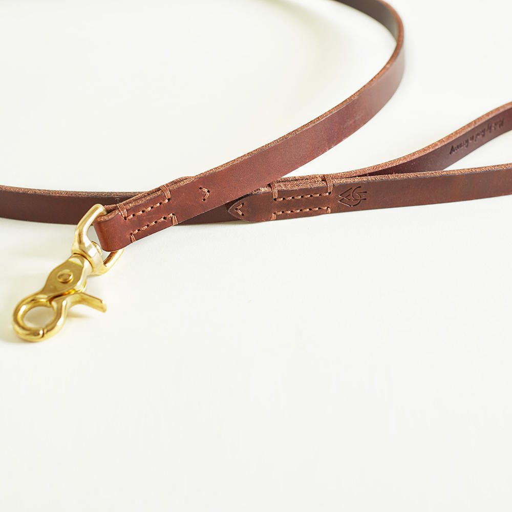 Helen Wells Hundeleine »Classic«, chestnut, 120 cm 