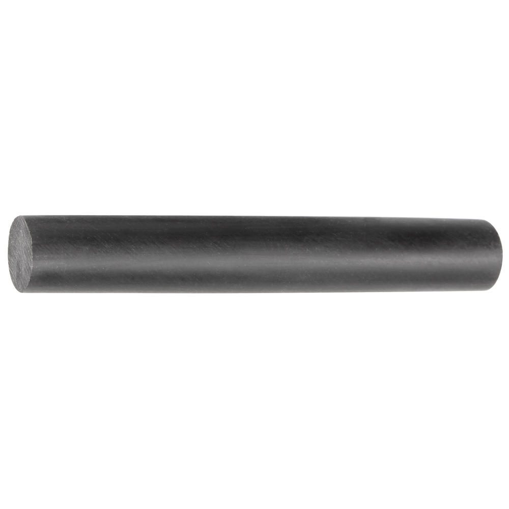 Buffalo Horn Roll, Ø 20 x 150 mm, Black