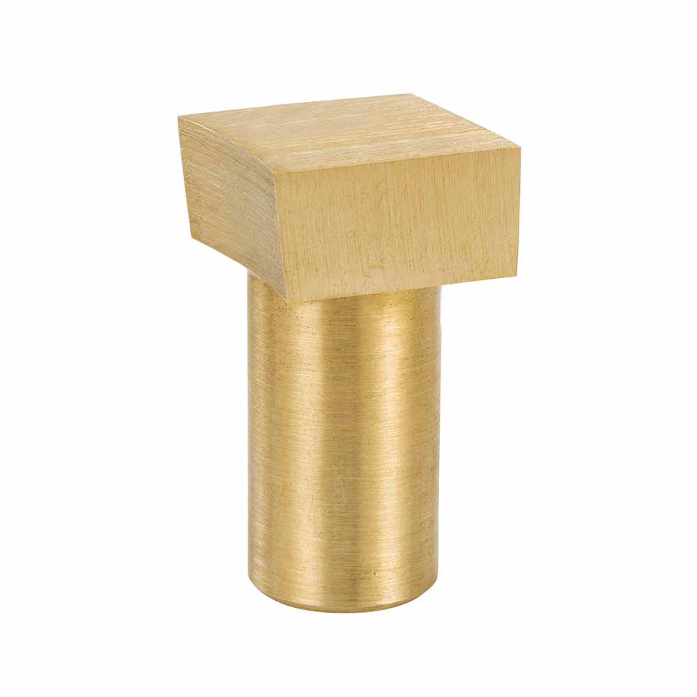 Valets d'établi en laiton HNT Gordon, Ø 19 mm, hauteur de butée, 13 mm, 1 pièce
