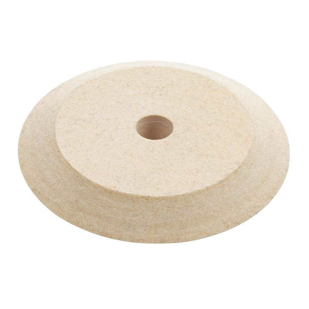 DICTUM® Filzpolierscheibe Ø 85/12, 60°