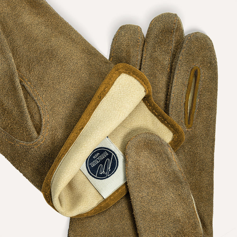 Gants de tir femme BOZEN, velours de chèvre, sans doublure
