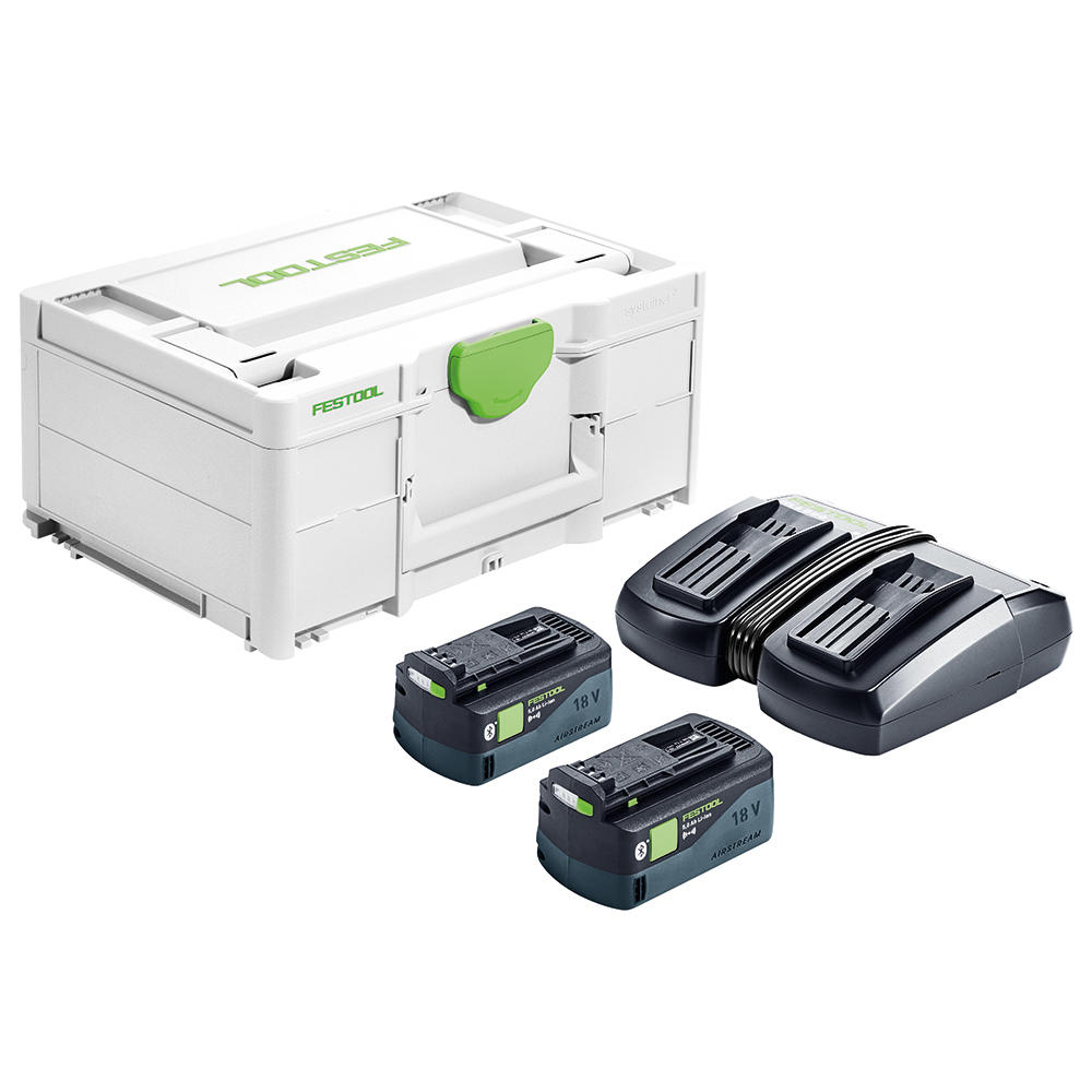 Festool Energie-Set SYS 18V 2x5,0/TCL 6 DUO