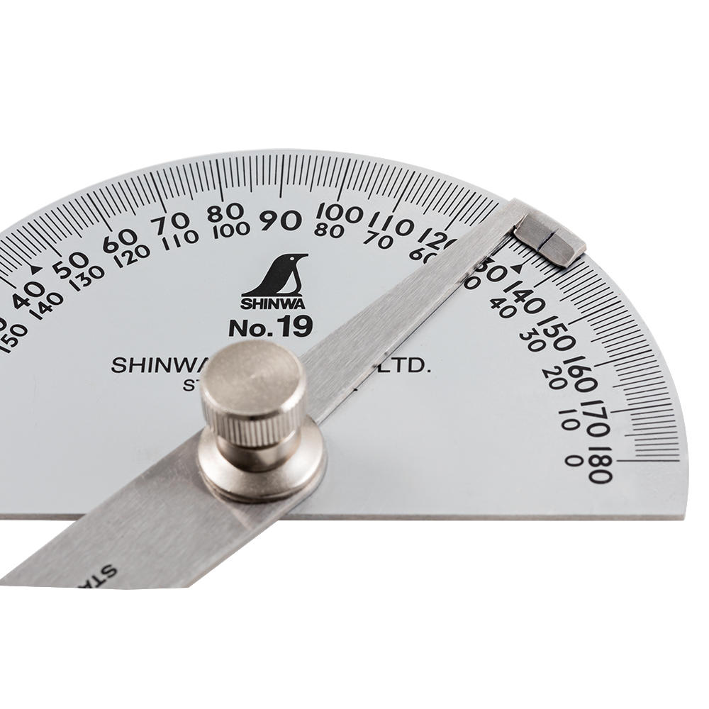 Shinwa® Präzisionswinkelmesser, Skalenbreite 90 mm