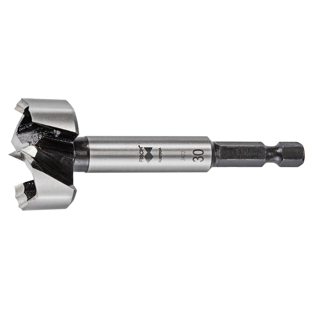 Fisch® Wave Cutter Evolution Forstner Bit, Ø 30 mm