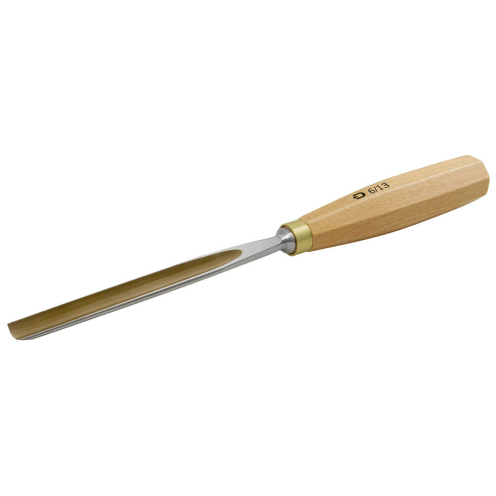 Ciseau de sculpture DICTUM®, droite, 9 / 6 mm