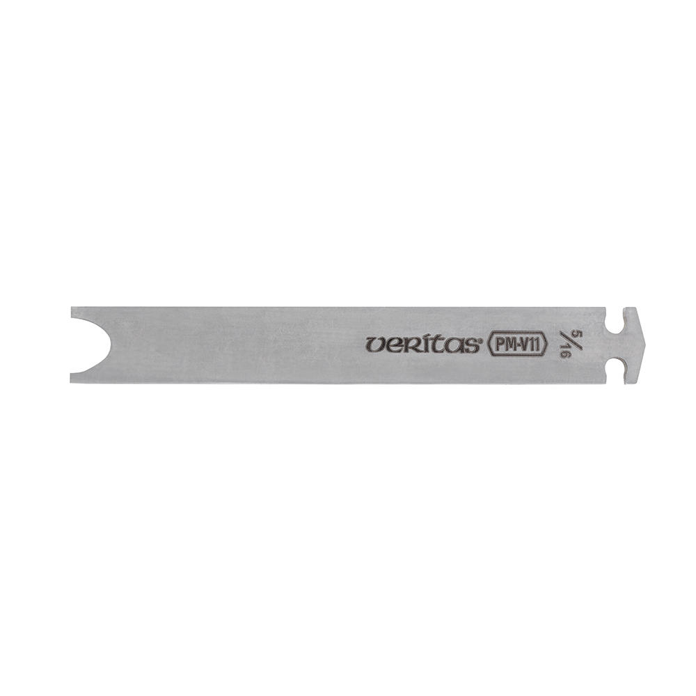 Fer pour baguette pour rabot combiné Veritas®, elliptique, 5/16 pouce, PM-V11