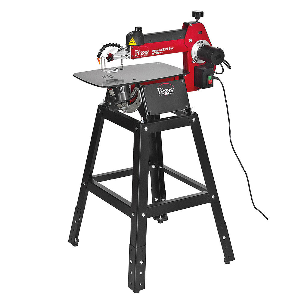 Pégas® Scroll Saw, 16 Inch, incl. Height-adjustable Pedestal