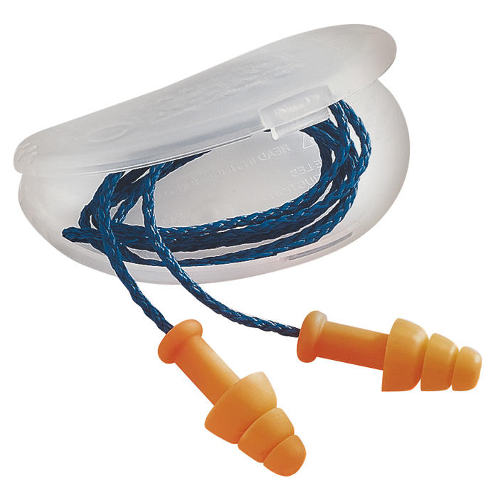 Bouchons d'oreilles avec corde, 1 paire